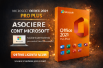 office 2021 pro plus asociere cont microsoft