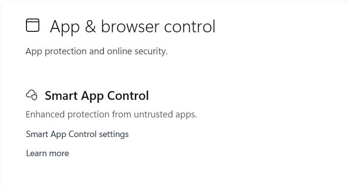 Cum dezactivezi Smart App Control in Windows 11 3 Screenshot 2026 02 16 113916
